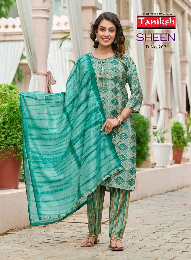 Tanishk Sheen Vol 2 Daily Wear Readymade Suits Catalog